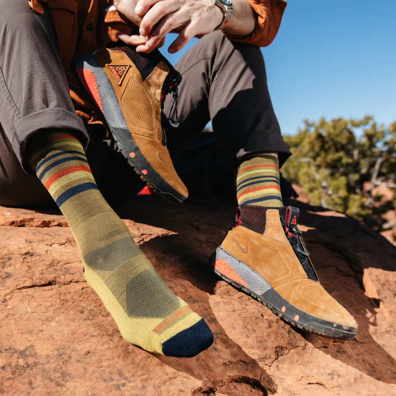 Men's Fastpack Micro Crew Lightweight Hiking Socks- Last Chance