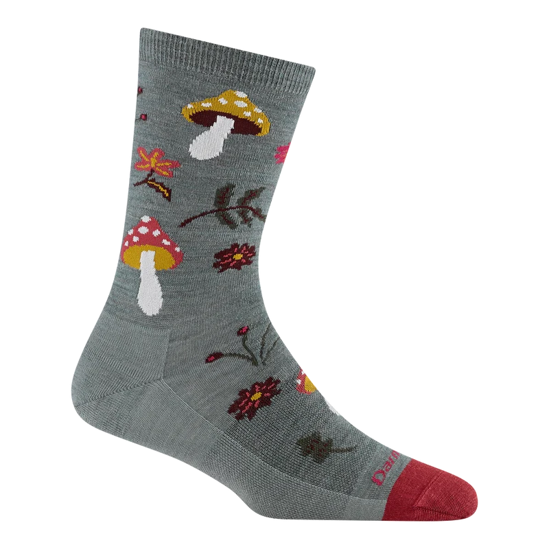 Women's Shroom Bloom Crew Lightweight Lifestyle Socks