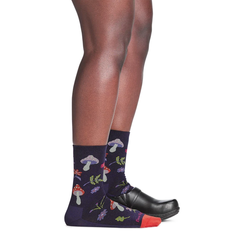 Women's Shroom Bloom Crew Lightweight Lifestyle Socks
