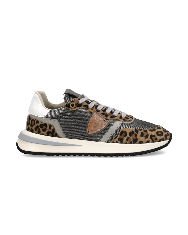 Sneakers Tropez 2.1 Women, Animal-Print Silver White
