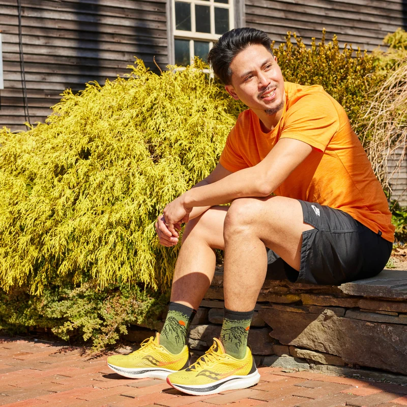 Men's Vert Micro Crew Ultra-Lightweight Running Socks