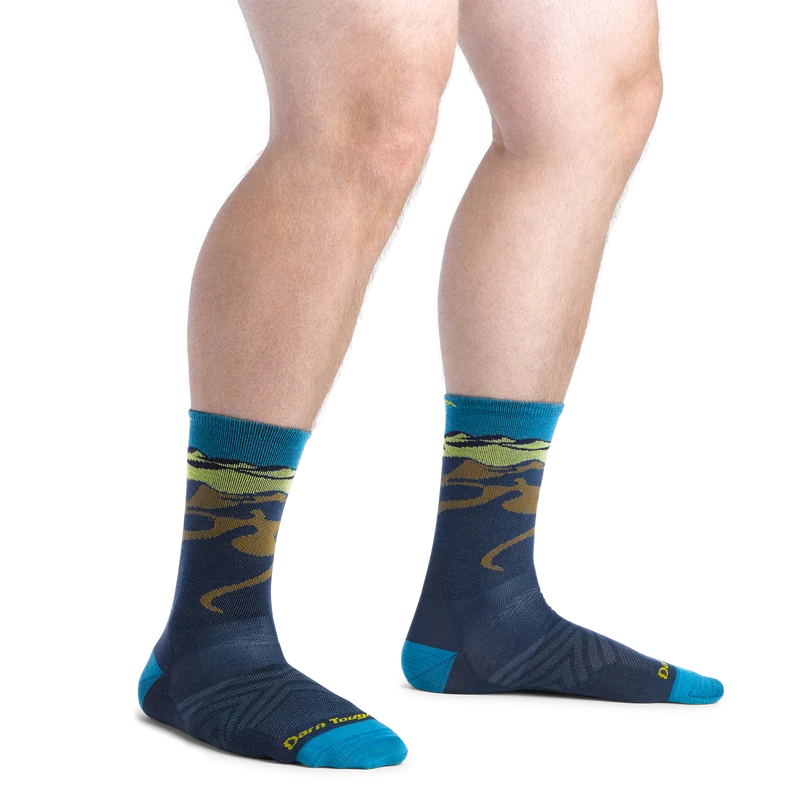 Men's Ridge Runner Micro Crew Ultra-Lightweight Running Socks