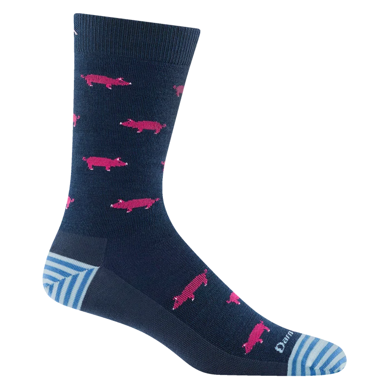 Men's Truffle Hog Crew Lightweight Lifestyle Socks- Last Chance