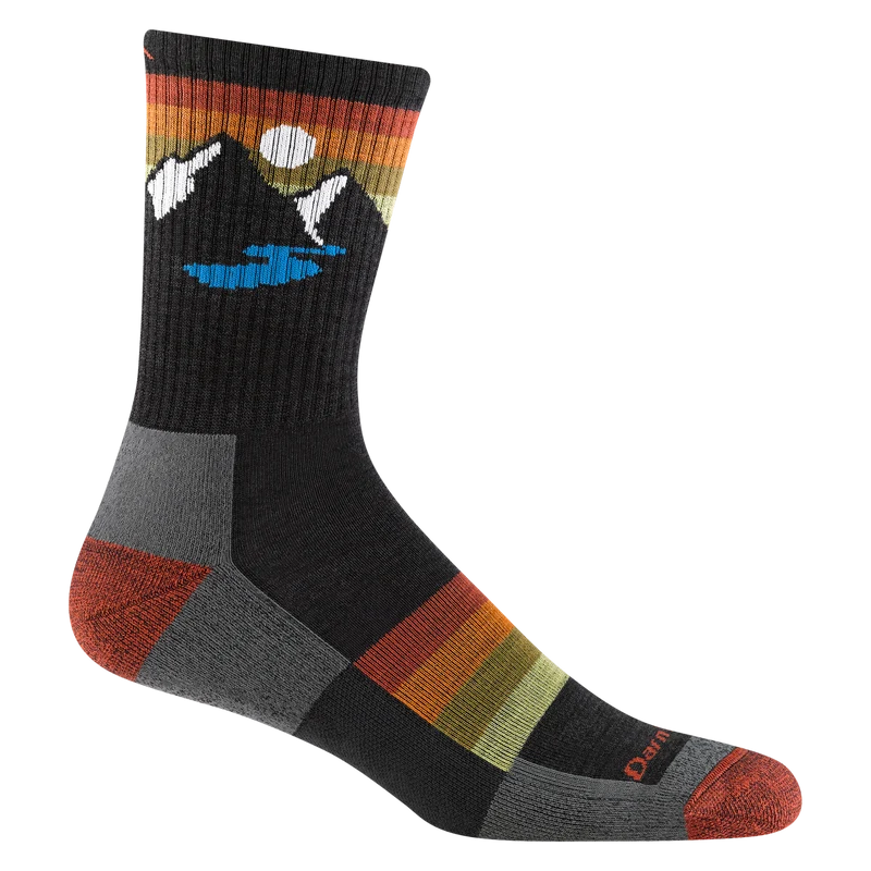 Men's Sunset Ridge Micro Crew Lightweight Hiking Socks