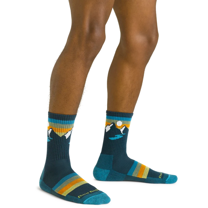 Men's Sunset Ridge Micro Crew Lightweight Hiking Socks