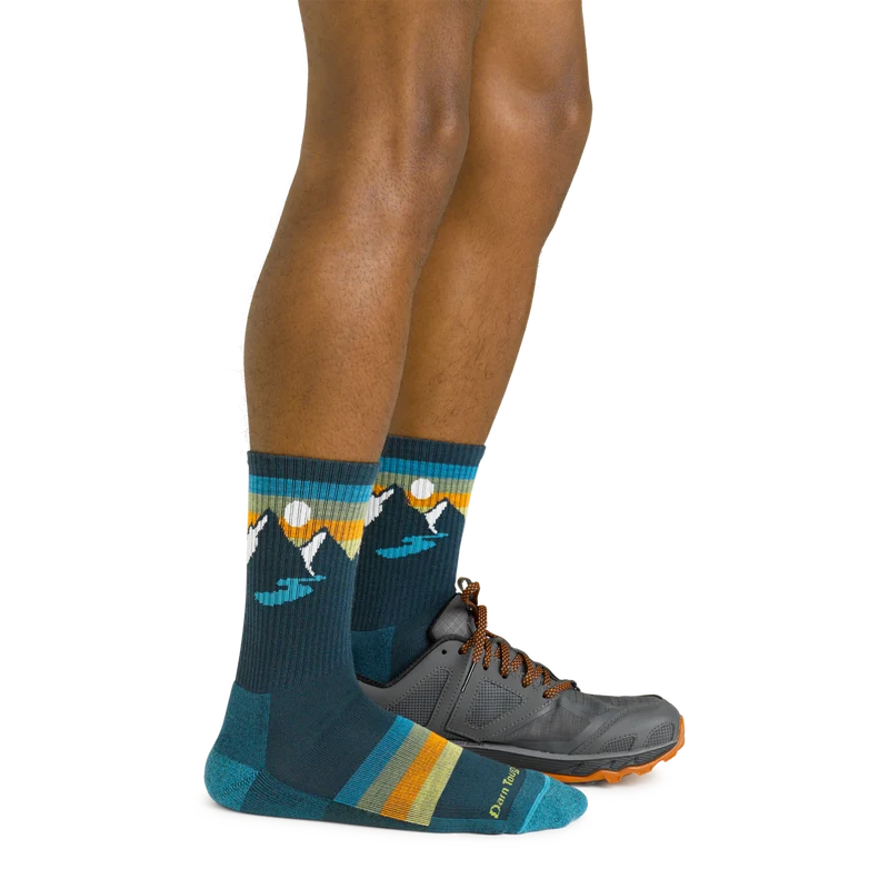 Men's Sunset Ridge Micro Crew Lightweight Hiking Socks