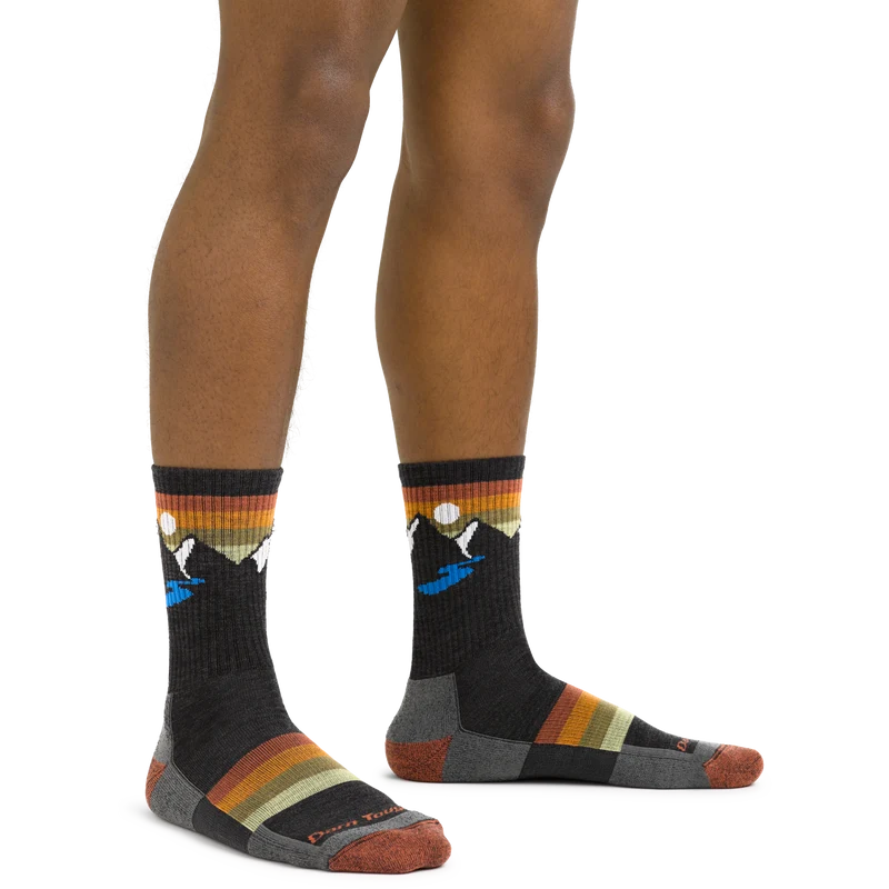Men's Sunset Ridge Micro Crew Lightweight Hiking Socks