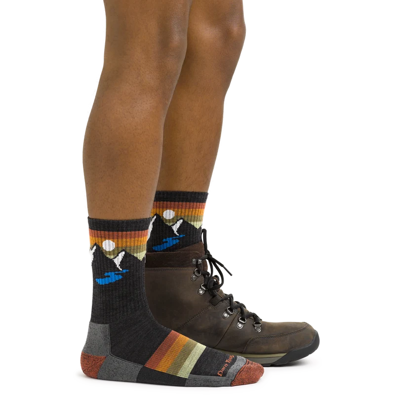 Men's Sunset Ridge Micro Crew Lightweight Hiking Socks