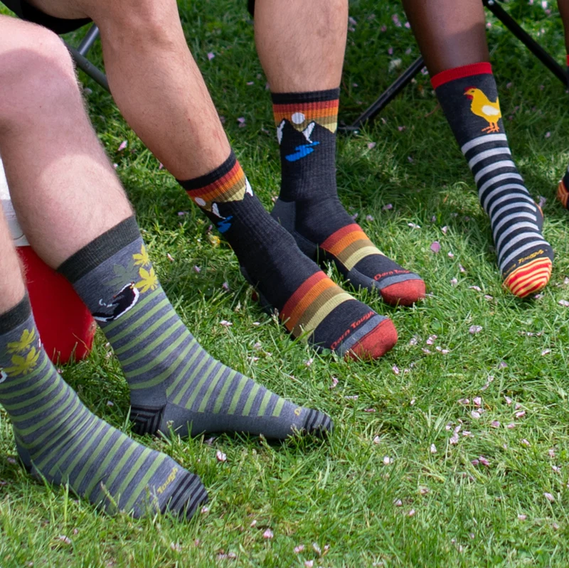 Men's Sunset Ridge Micro Crew Lightweight Hiking Socks
