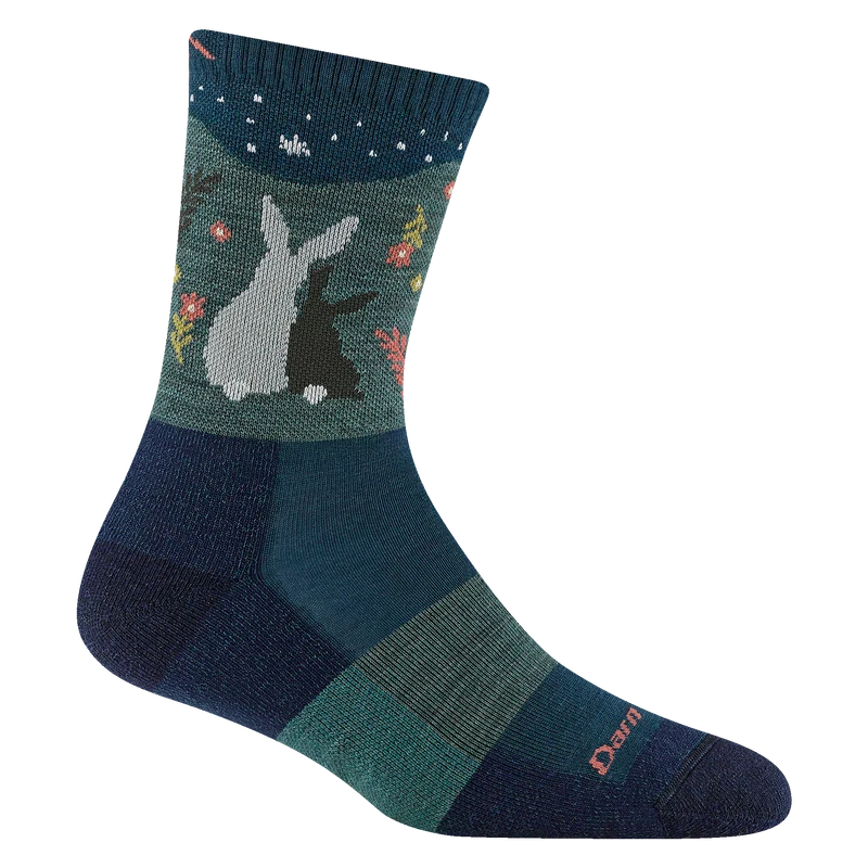 Women's Critter Club Micro Crew Lightweight Hiking Socks