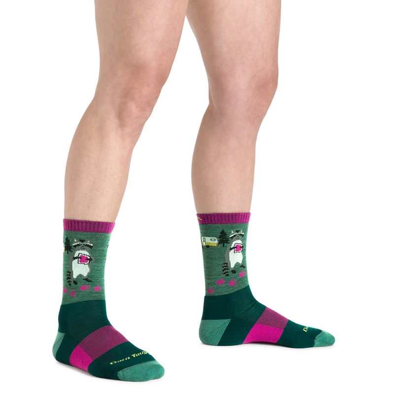 Women's Critter Club Micro Crew Lightweight Hiking Socks