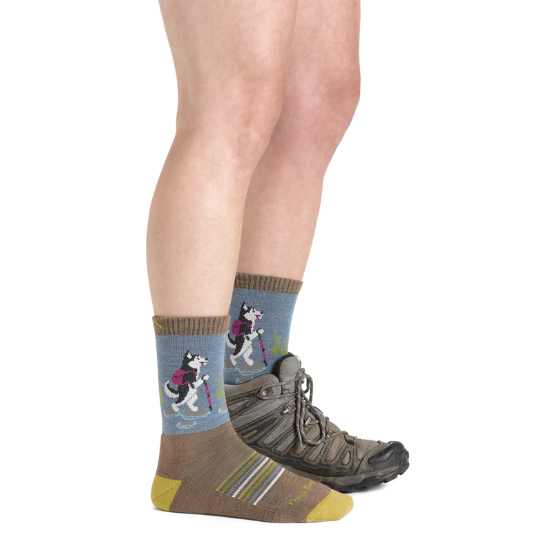 Women's Critter Club Micro Crew Lightweight Hiking Socks