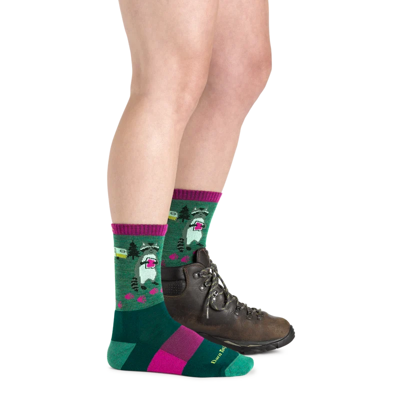 Women's Critter Club Micro Crew Lightweight Hiking Socks