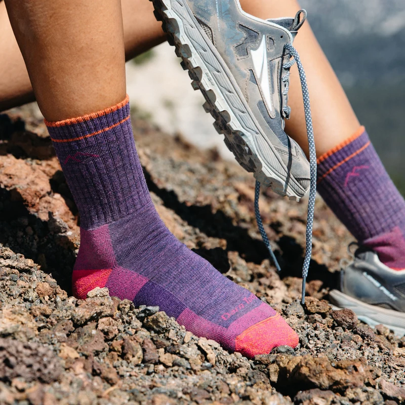 Women's Hiker Micro Crew Midweight Hiking Socks