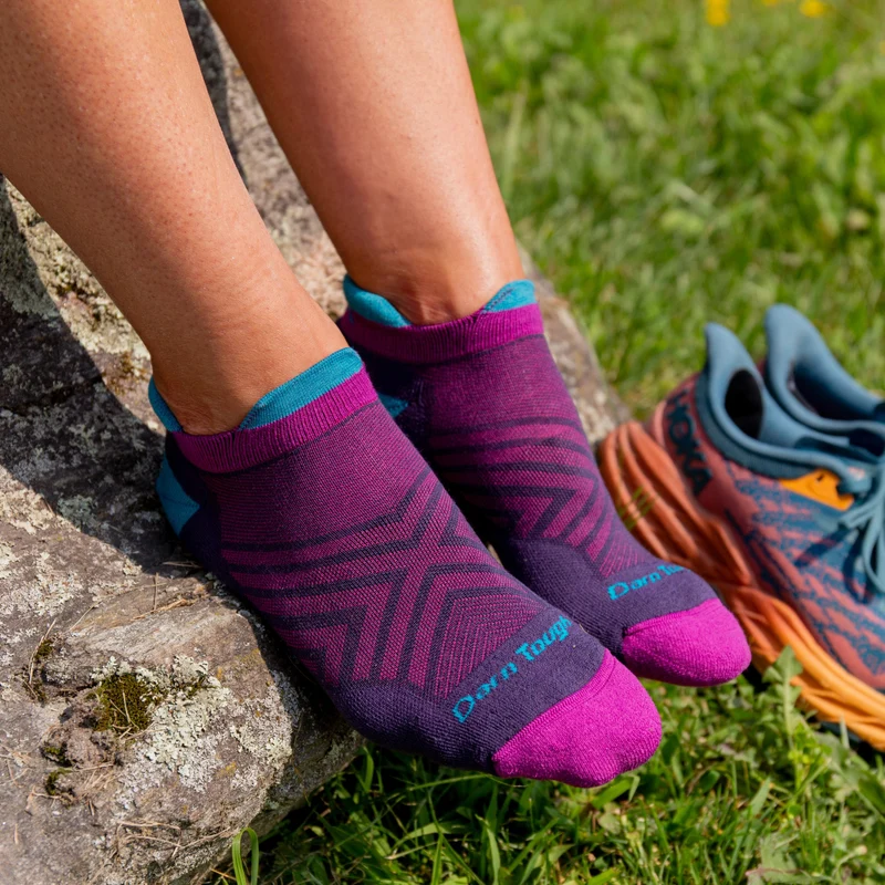 Women's Run No Show Tab Cushioned Ultra-Lightweight Running Socks