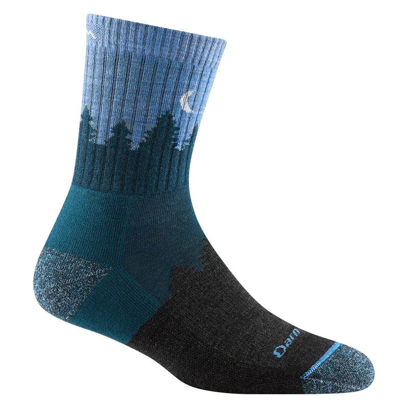 Women's Treeline Micro Crew Midweight Hiking Socks