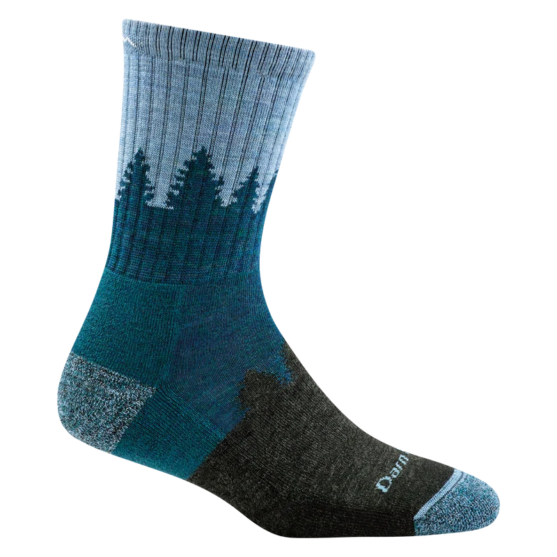 Women's Treeline Micro Crew Midweight Hiking Socks