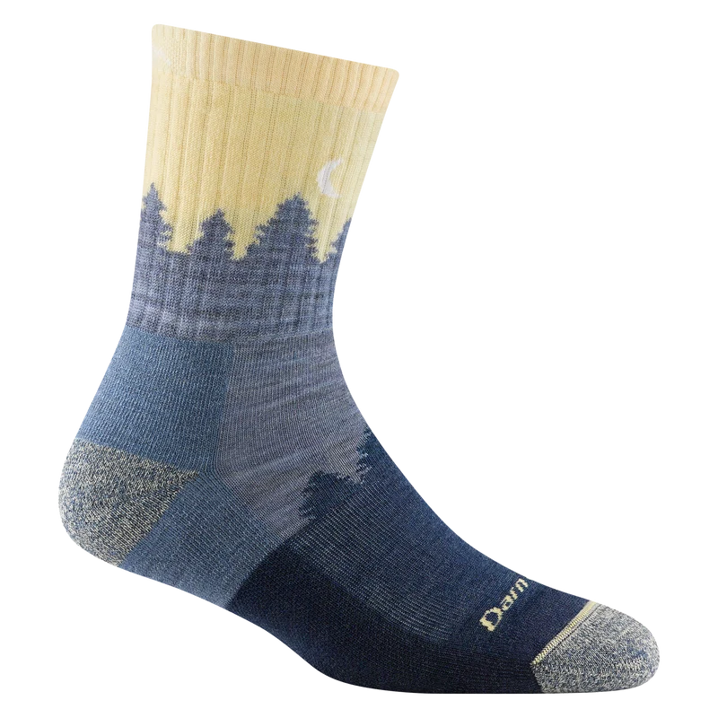 Women's Treeline Micro Crew Midweight Hiking Socks