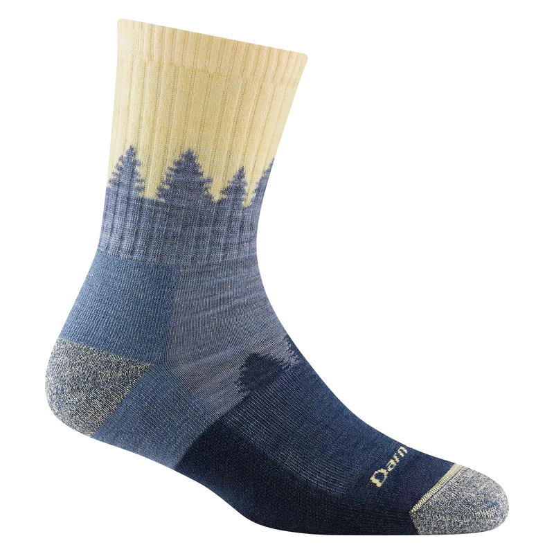 Women's Treeline Micro Crew Midweight Hiking Socks