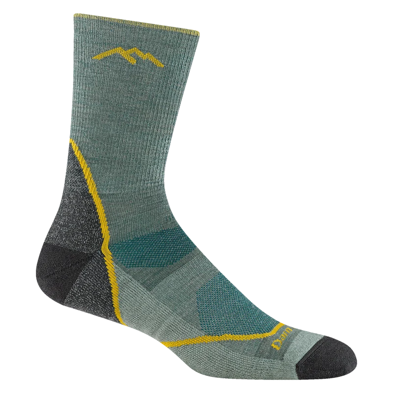 Men's Light Hiker Micro Crew Lightweight Hiking Socks