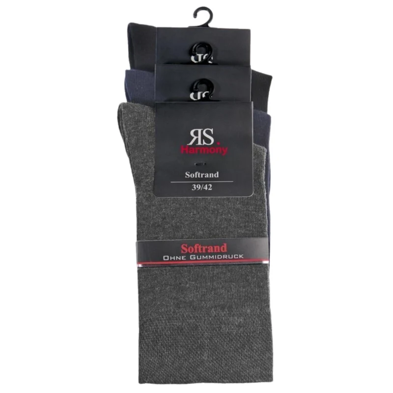 Businesssocken Herren aus Baumwolle im Farbmix 3 bis 15 Paar