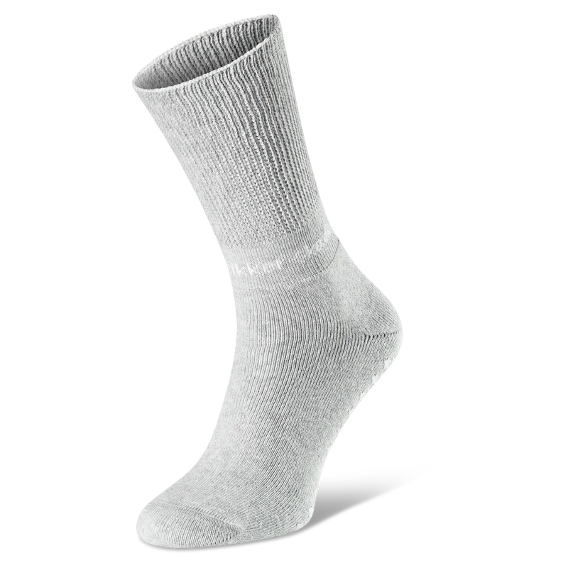 2 Paar ABS Diabetikersocken Stoppersocken mit extra dehnbarem Netz Bund