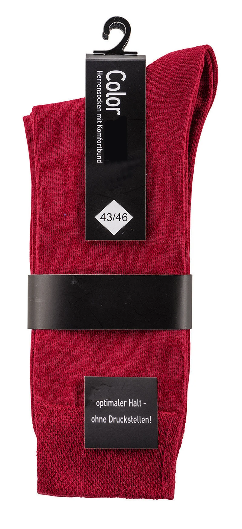 Bunte Herrensocken ohne Gummi – Business Anzug 2-4 Paar Gr. 39–50