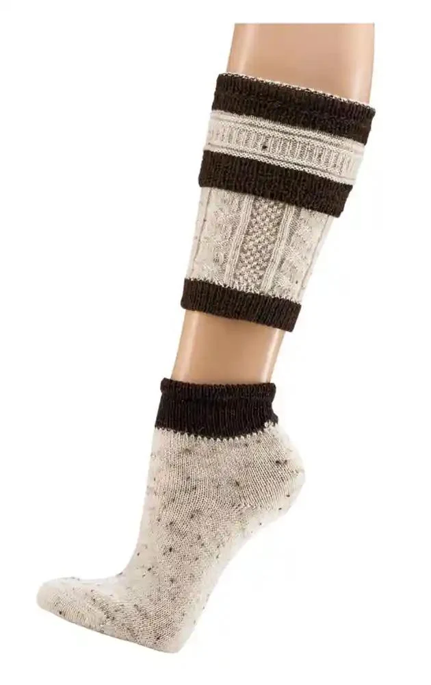 Loferl 2-teilig aus Wollmix Trachtenstutzen & Socken für Lederhose