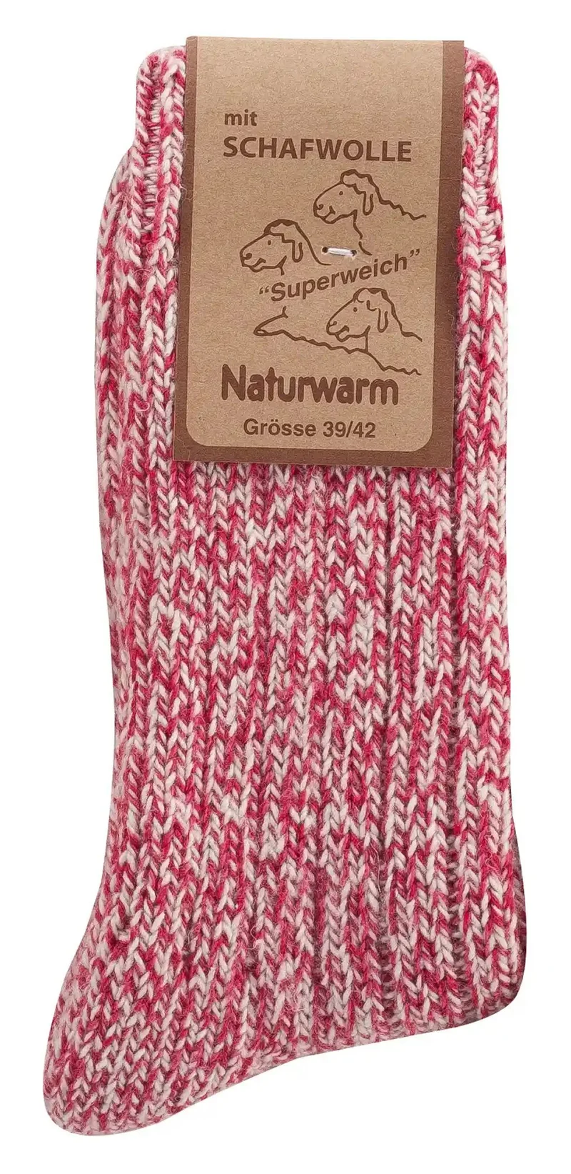 Norwegersocken mit Wolle – 3er/6er Pack für Damen & Mädchen
