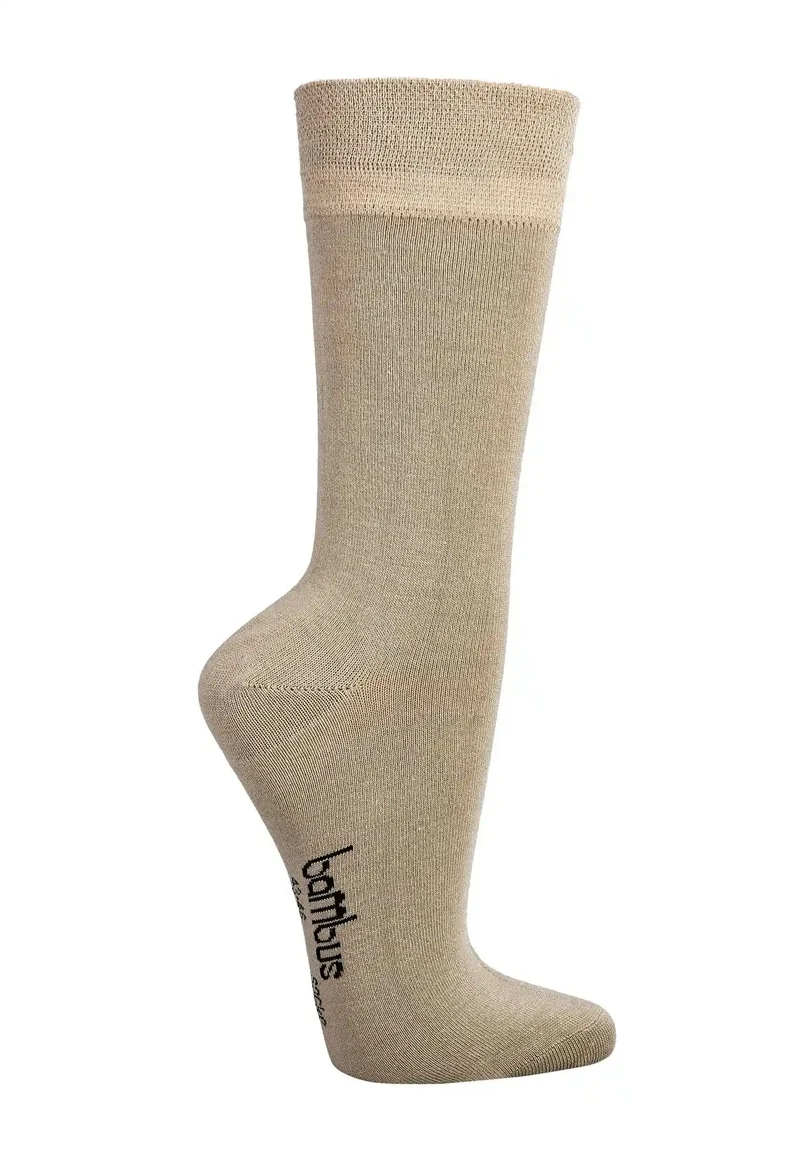 Bambus Viskose Socken 6 Paar mit Softrand