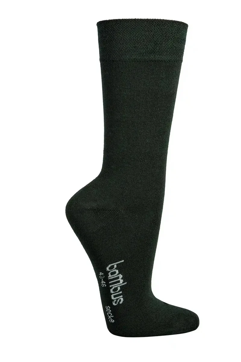Bambus Viskose Socken 6 Paar mit Softrand