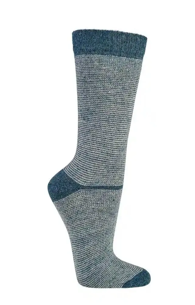 Ringel Wollsocken mit Alpakawolle und Merinowolle | 2 Paar