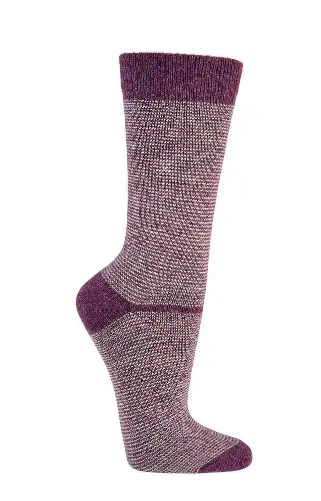 Ringel Wollsocken mit Alpakawolle und Merinowolle | 2 Paar
