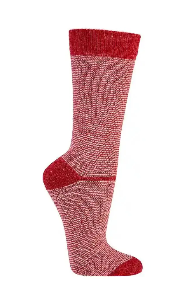 Ringel Wollsocken mit Alpakawolle und Merinowolle | 2 Paar