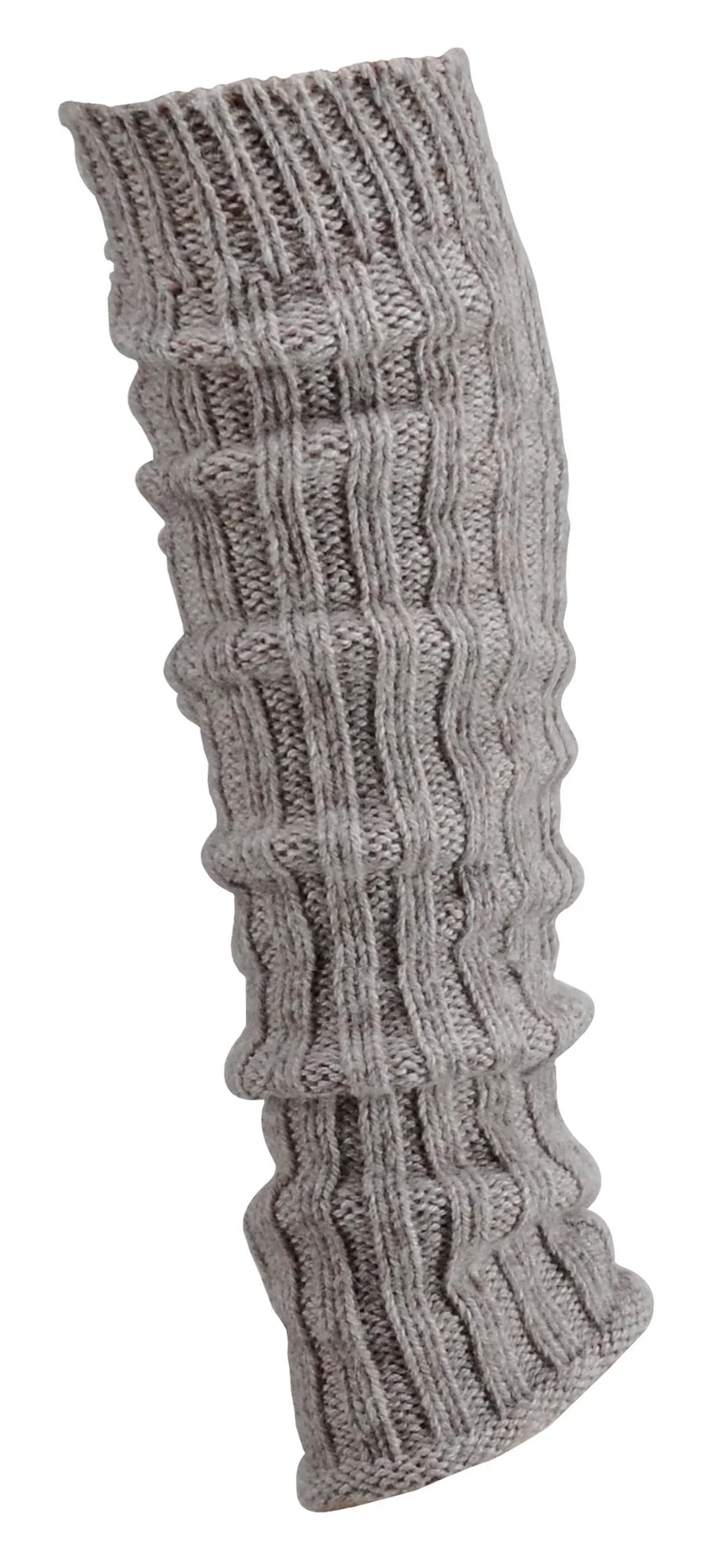 Grobstrick Beinstulpen mit Alpaka und Schafwolle One Size
