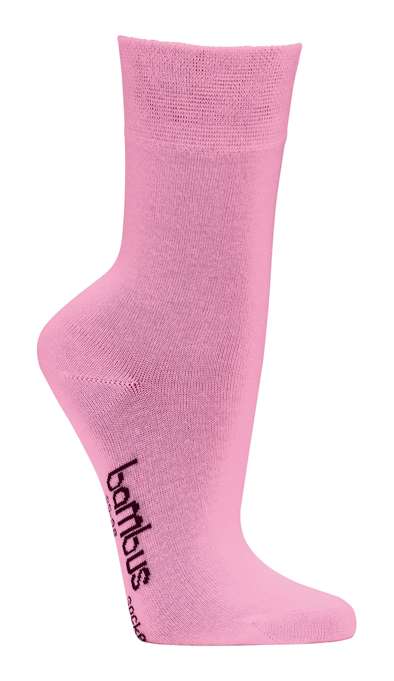 Bunte Bambus Viskose Socken pastell oder bunt mit Komfortbund, 3-15 Paar