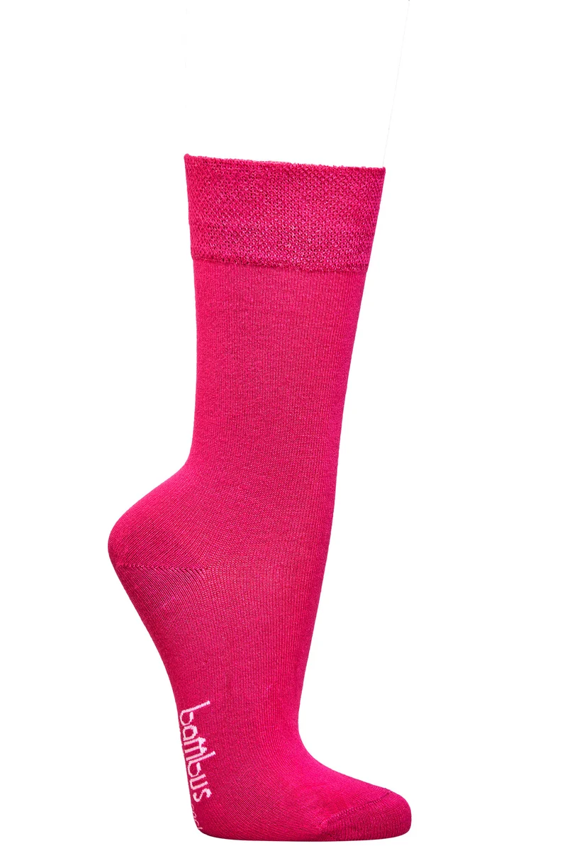 Bunte Bambus Viskose Socken pastell oder bunt mit Komfortbund, 3-15 Paar