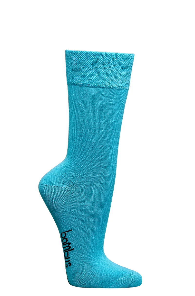 Bunte Bambus Viskose Socken pastell oder bunt mit Komfortbund, 3-15 Paar
