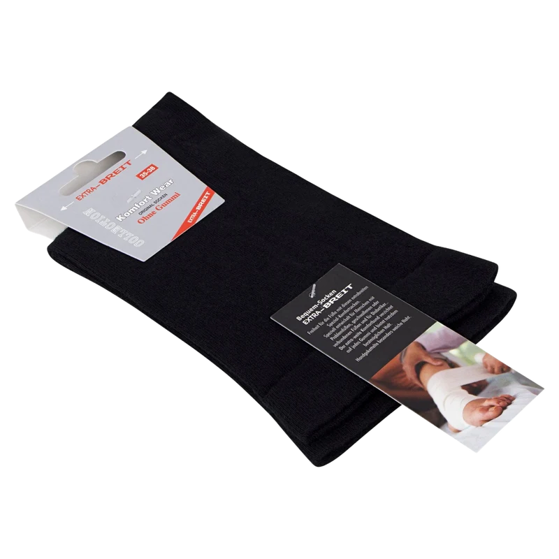 Diabetiker Socken extra weit aus Baumwolle ohne Gummi 2-10 Paar