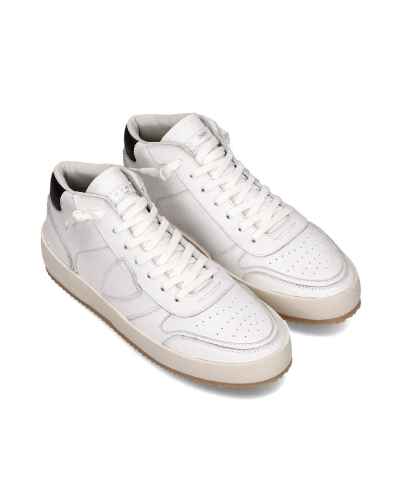 Sneakers Nice Tennis Men, White Black