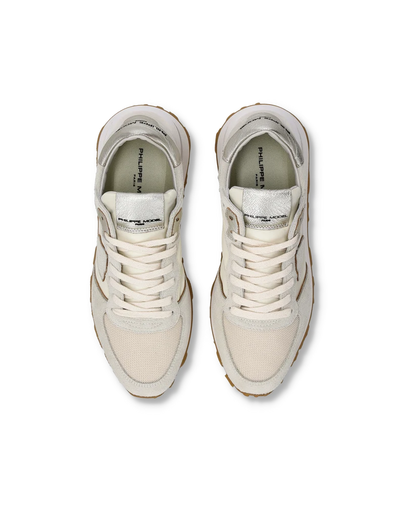 Sneakers Tropez Haute Women with metallic details, Butter