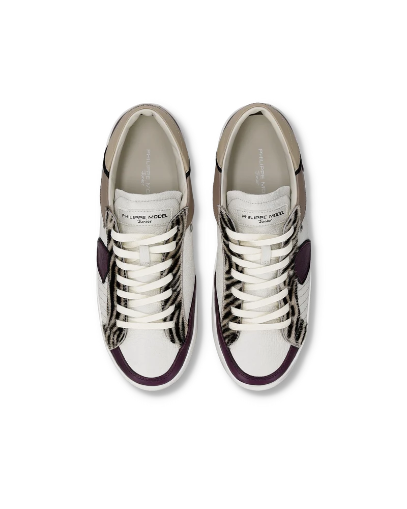 Sneaker Prsx Junior, White Purple