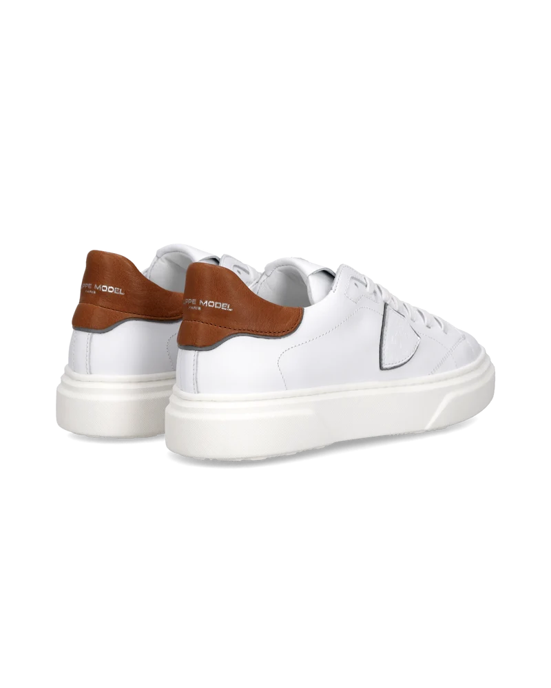 Sneakers Temple Junior, White Brown