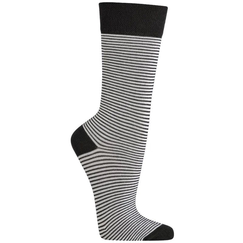 Black & White Bambus Viskose Söckchen für Damen im 2er Pack