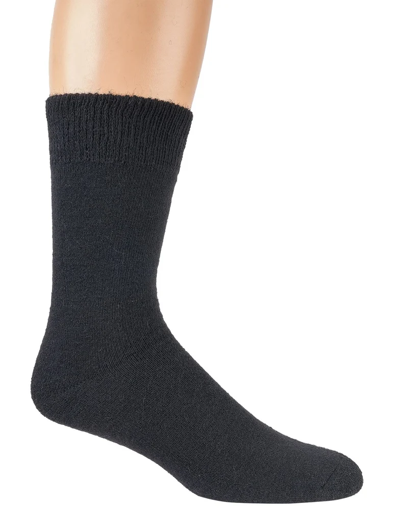 Feine Wollsocken mit Alpakawolle superweich handgekettelt 2 | 4 Paar
