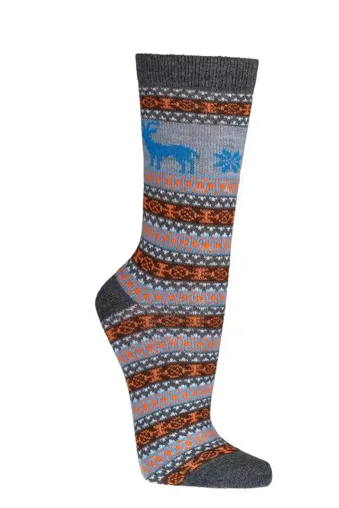Unisex Hygge Socken mit Wolle – bunt & gemütlich (3,6 Paar)