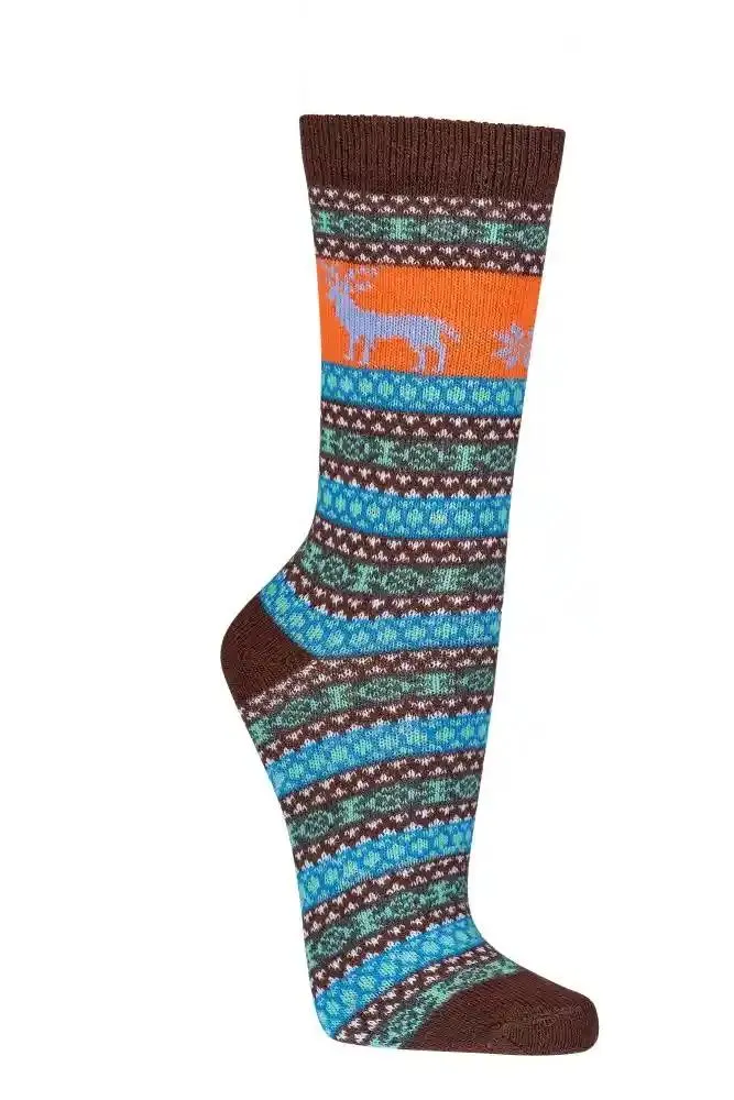 Unisex Hygge Socken mit Wolle – bunt & gemütlich (3,6 Paar)