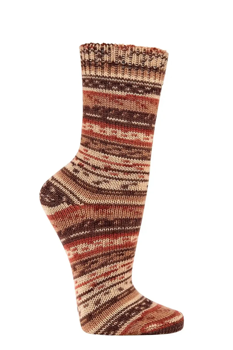 Wollsocken wie von Oma gestrickt – 70 % Wolle, dick & gemütlich