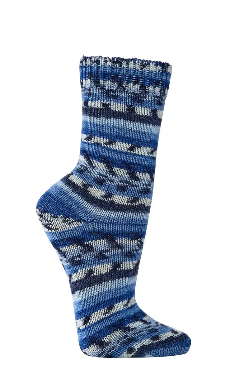 Wollsocken wie von Oma gestrickt – 70 % Wolle, dick & gemütlich