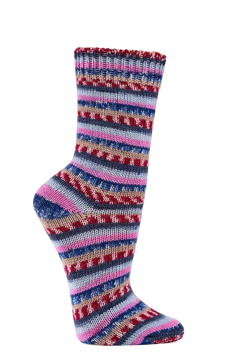 Wollsocken wie von Oma gestrickt – 70 % Wolle, dick & gemütlich